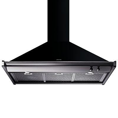 Smeg KD100NE Chimney Cooker Hood, Black Smeg KD100NE Chimney Cooker Hood, Black